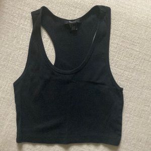 Forever 21 Black Crop Top